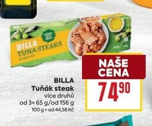BILLA Tuňák steak