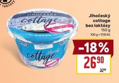 Madeta Jihočeský cottage bez laktózy 150 g