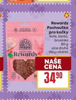 Rewards Pochoutka pro kočky - BILLA akcniletaky.com