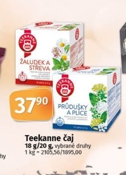 Čaj bylinný Funkční Teekanne