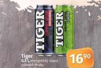 Energetický nápoj Tiger