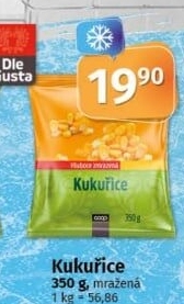 Kukuřice mražená Dle Gusta