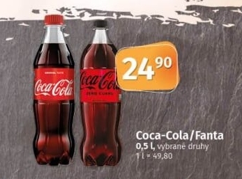 Limonáda Coca Cola