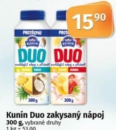 Nápoj Duo Mlékárna Kunín