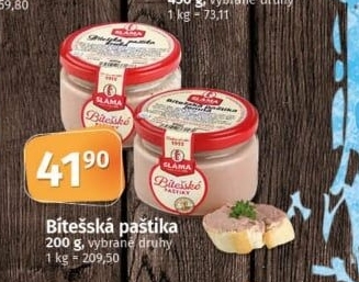 Paštika bítešská Sláma