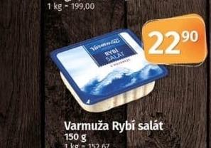 Salát rybí v majonéze Varmuža