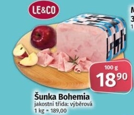 Šunka Bohemia výběrová LE&amp