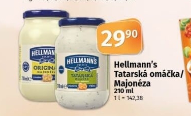 Tatarská omáčka Hellmann'