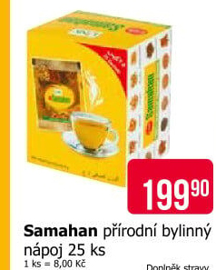 Ajurvédský čaj Samahan