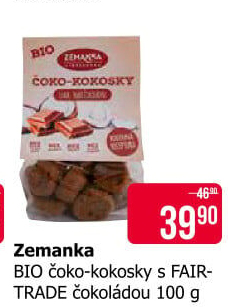 Kokosky Bio Zemanka