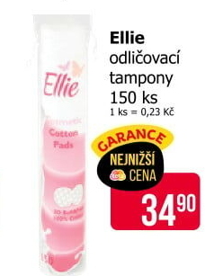 Odličovací tampony Ellie