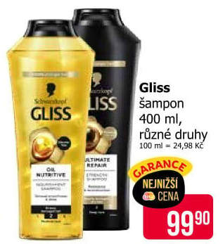 Šampon Gliss Schwarzkopf