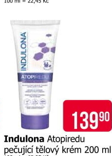 Tělový krém Atopiredu Indulona