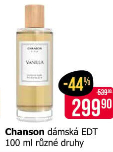 Toaletní voda dámská Chanson