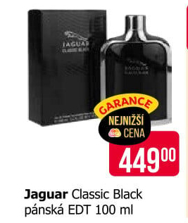 Toaletní voda pánská Classic Black Jaguar