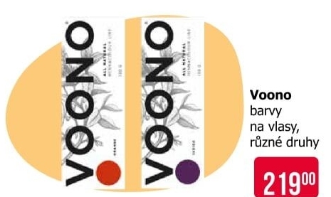 Henna na vlasy Voono