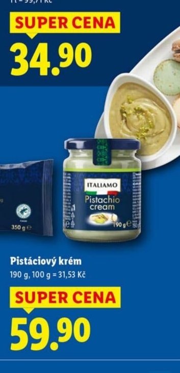 Pistáciový krém
