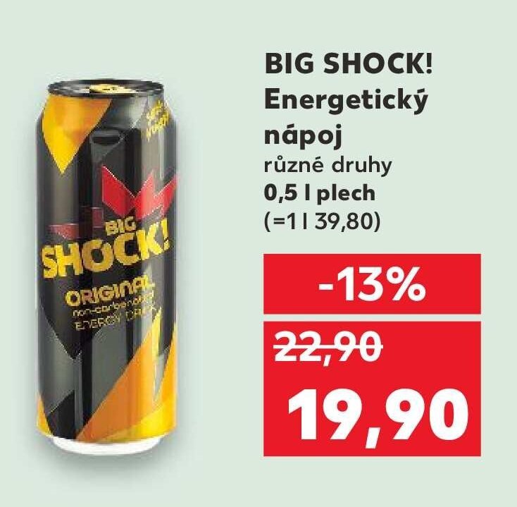 BIG SHOCK! Energetický nápoj
