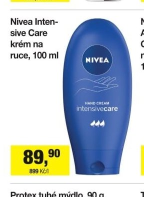 Nivea Intensive Care krém na ruce, 100 ml