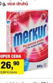 Merkur prací prášek, 600 g - Šlak drogerie akcniletaky.com