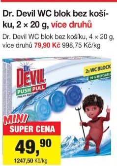 WC blok Dr. Devil