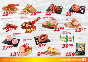 akční leták ESO MARKET 21.1.2026-1.2.2026