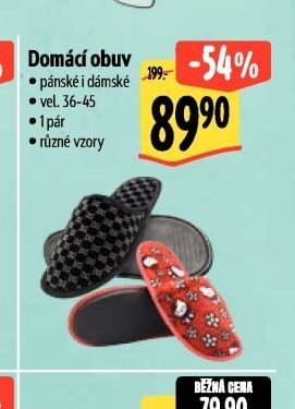 Domácí obuv