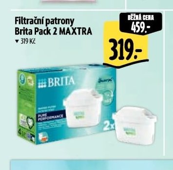 Filtrační patrony Brita Pack 2 MAXTRA