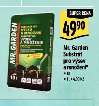 Mr. Garden Substrát pro výsev a množení