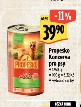 Propesko Konzerva pro psy