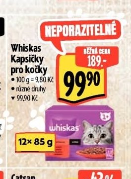 Whiskas Kapsičky pro kočky