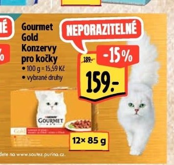 Gourmet Gold Konzervy pro kočky