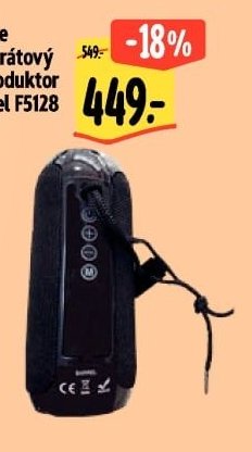 X-Site Bezdrátový reproduktor Barrel F5128