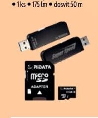 USB Flash disk 64 GB nebo MicroSD karta 64 GB