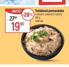 Tuňáková pomazánka Delimax