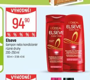 Elseve šampon nebo kondicionér různé druhy