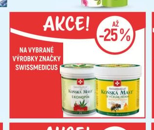 Na vybrané výrobky značky SwissMedicus