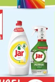 Jar prostředek na nádobí a power sprej