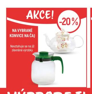 Na vybrané konvice na čaj - Globus akcniletaky.com