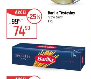 Barilla Těstoviny
