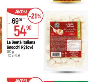 La Bontá Italiana Gnocchi Rýžové