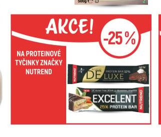 Proteinové tyčinky Nutrend