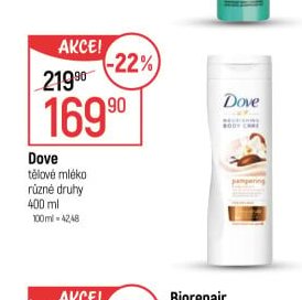 Dove tělové mléko