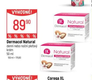 Dermacol Natural pleťový krém