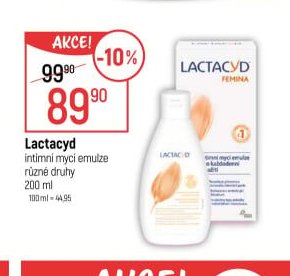 Lactacyd intimní mycí emulze
