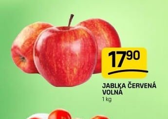 Jablka červená volná