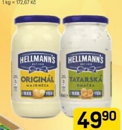 HELLMANN'S TATARSKÁ OMÁČKA / MAJONÉZA