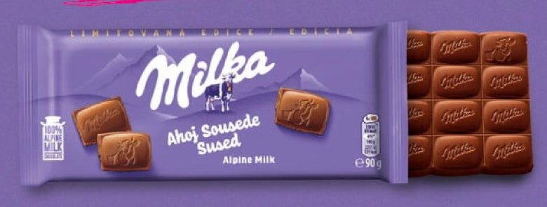 Milka Ahoj Sused Alpine Milk