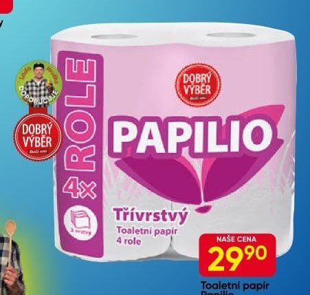 Toaletní papír Papilio