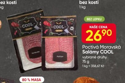 Poctivá Moravská Salámy COOL